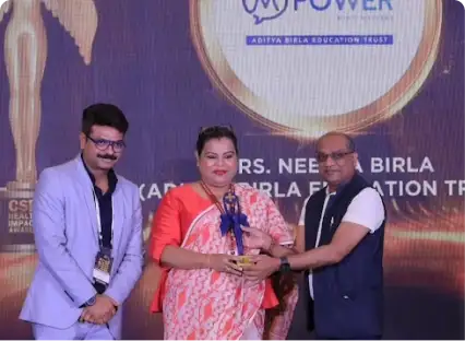CSR Health Impact Award in 2024 for Mpower Samvedana in the CSR Health System Strengthening category