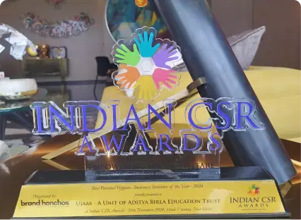 Indian CSR Awards 2024 for Best Personal Hygiene Awareness Initiative of the Year